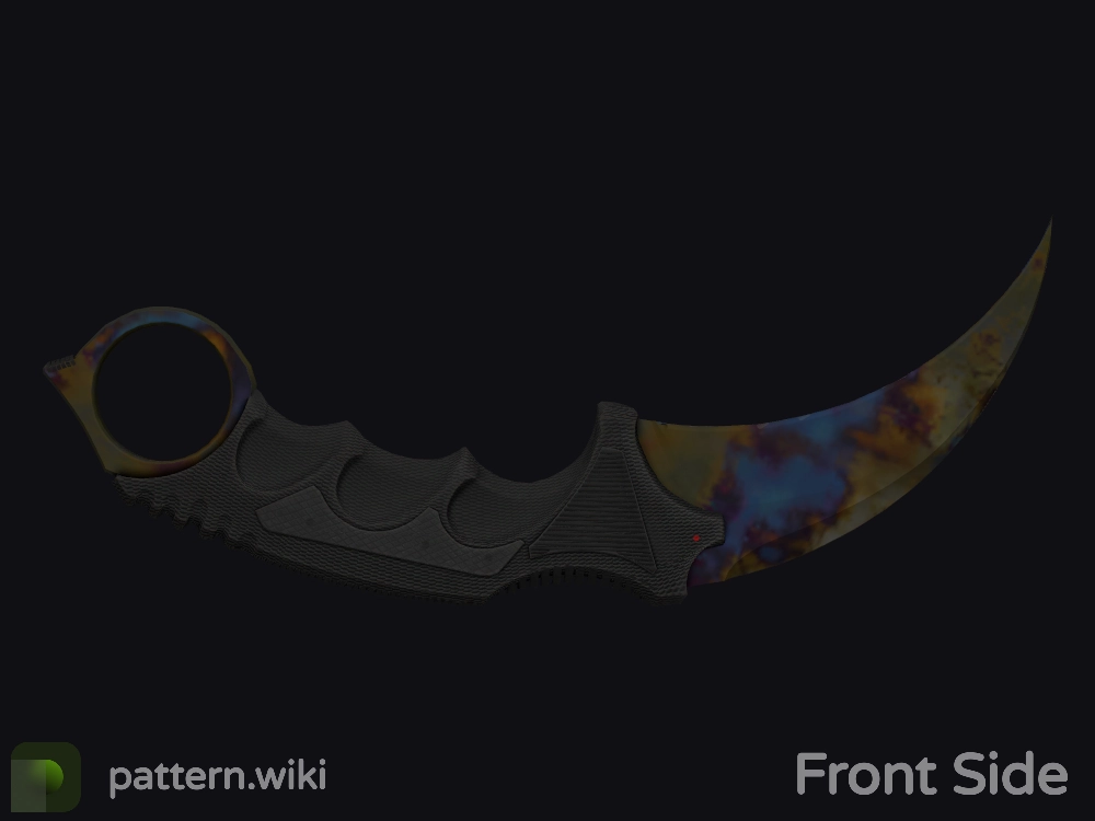 Karambit Case Hardened seed 725