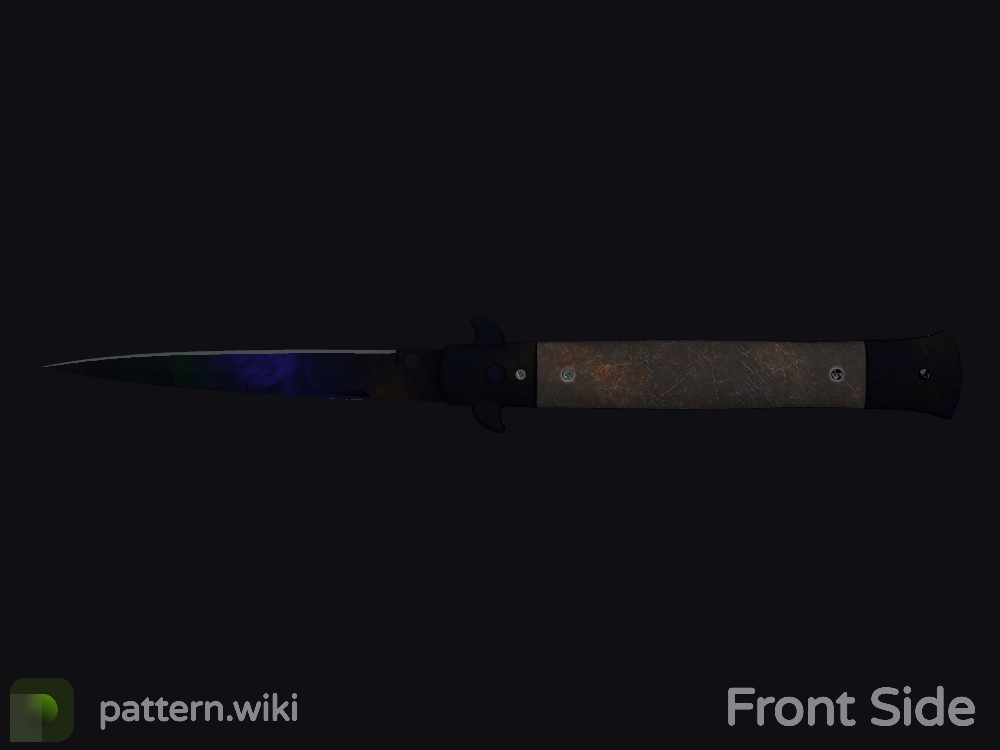 Stiletto Knife Doppler seed 715