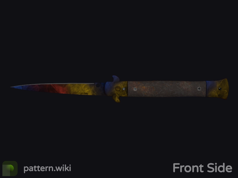 Stiletto Knife Marble Fade seed 550