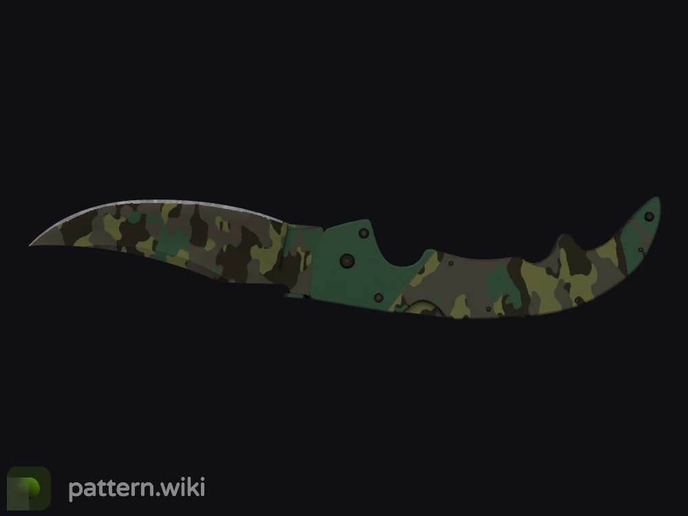 Falchion Knife Boreal Forest seed 217