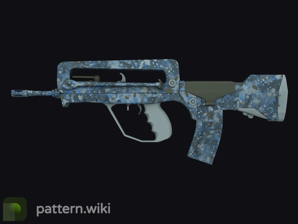 FAMAS Cyanospatter seed 301