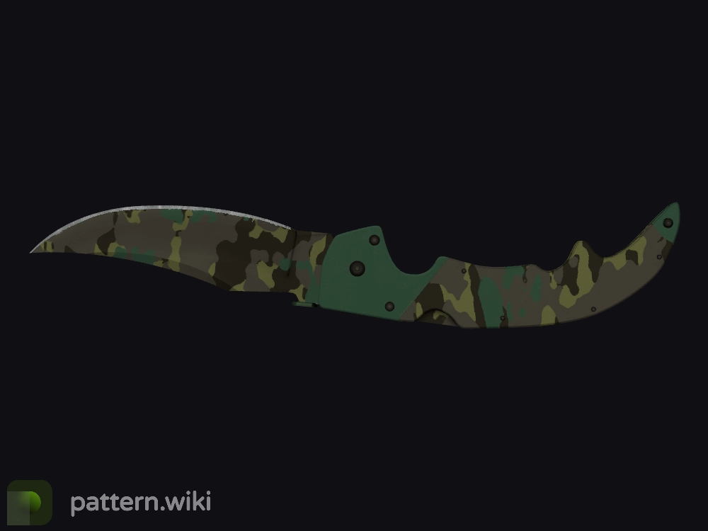 Falchion Knife Boreal Forest seed 285