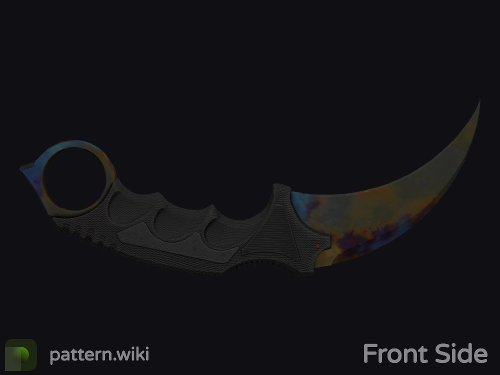 Karambit Case Hardened seed 296