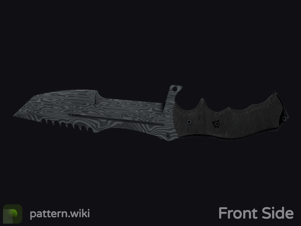 Huntsman Knife Damascus Steel seed 515