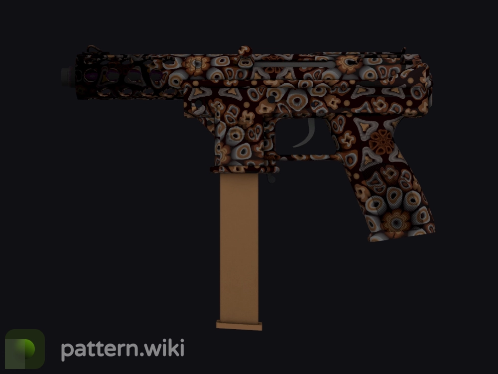 Tec-9 Orange Murano seed 327