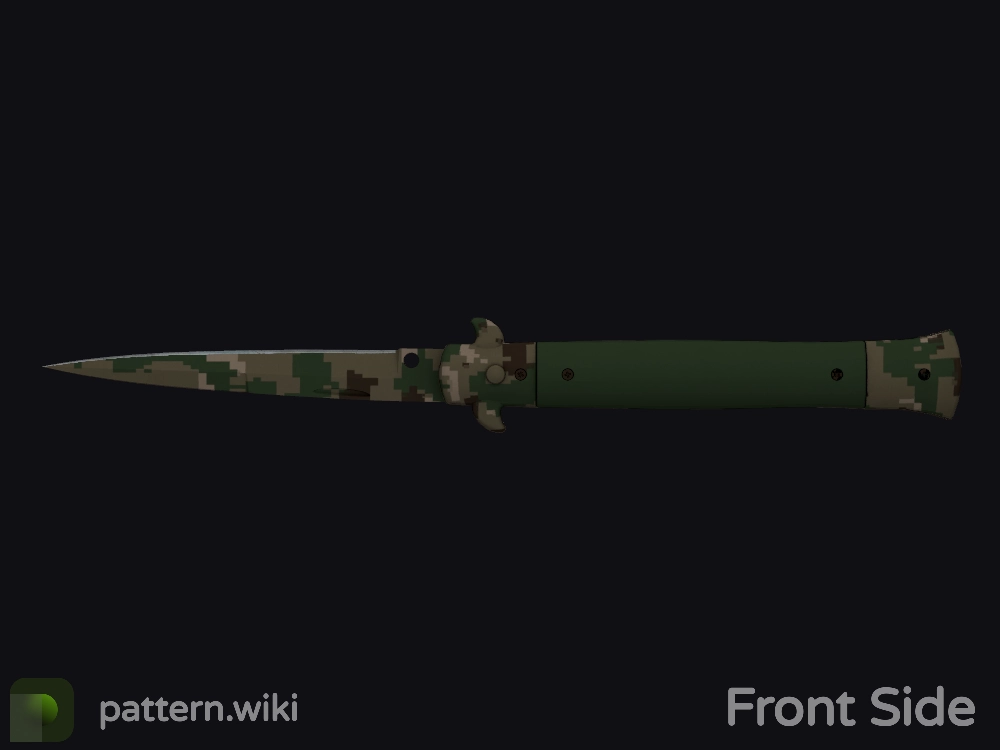 Stiletto Knife Forest DDPAT seed 364