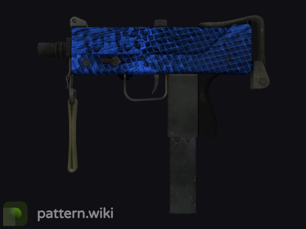 MAC-10 Lapis Gator seed 56