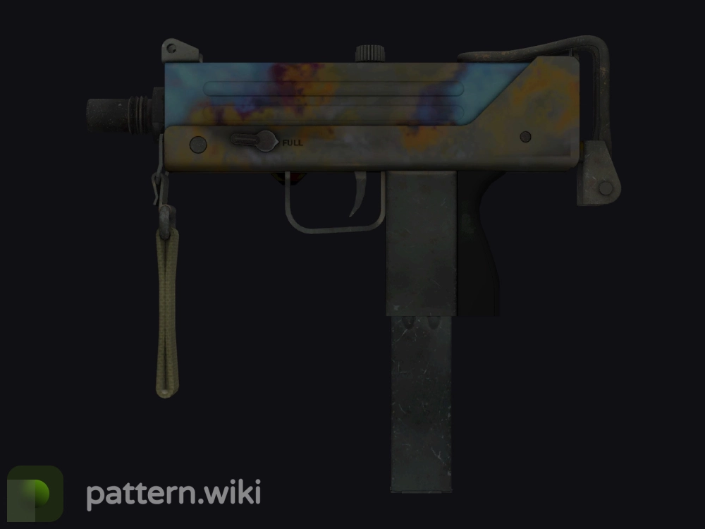 MAC-10 Case Hardened seed 449