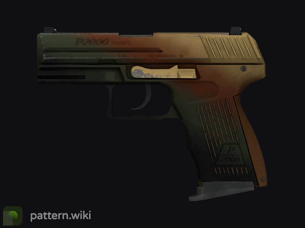 P2000 Amber Fade seed 992