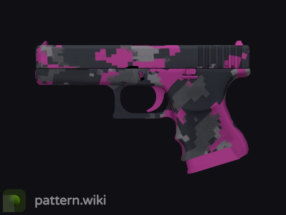 Glock-18 Pink DDPAT seed 134