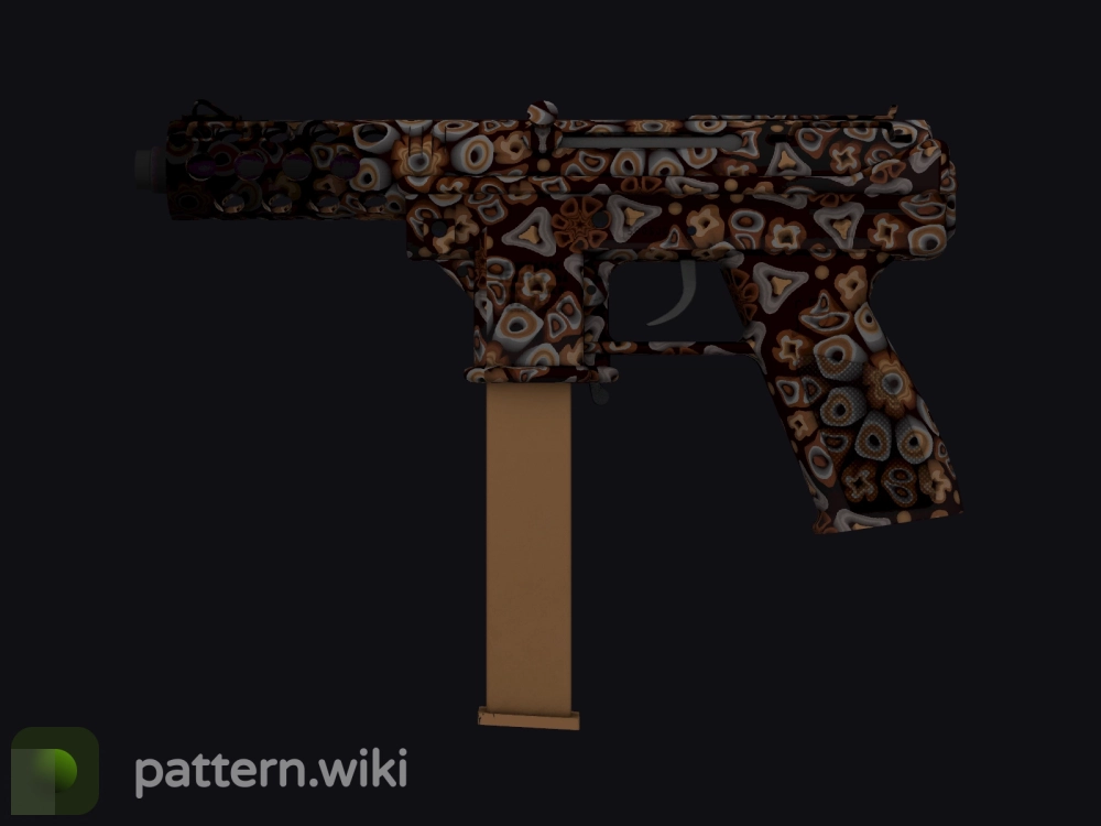 Tec-9 Orange Murano seed 422