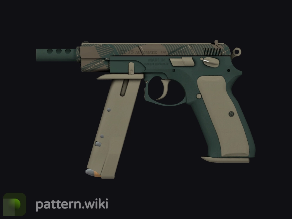 CZ75-Auto Green Plaid seed 898