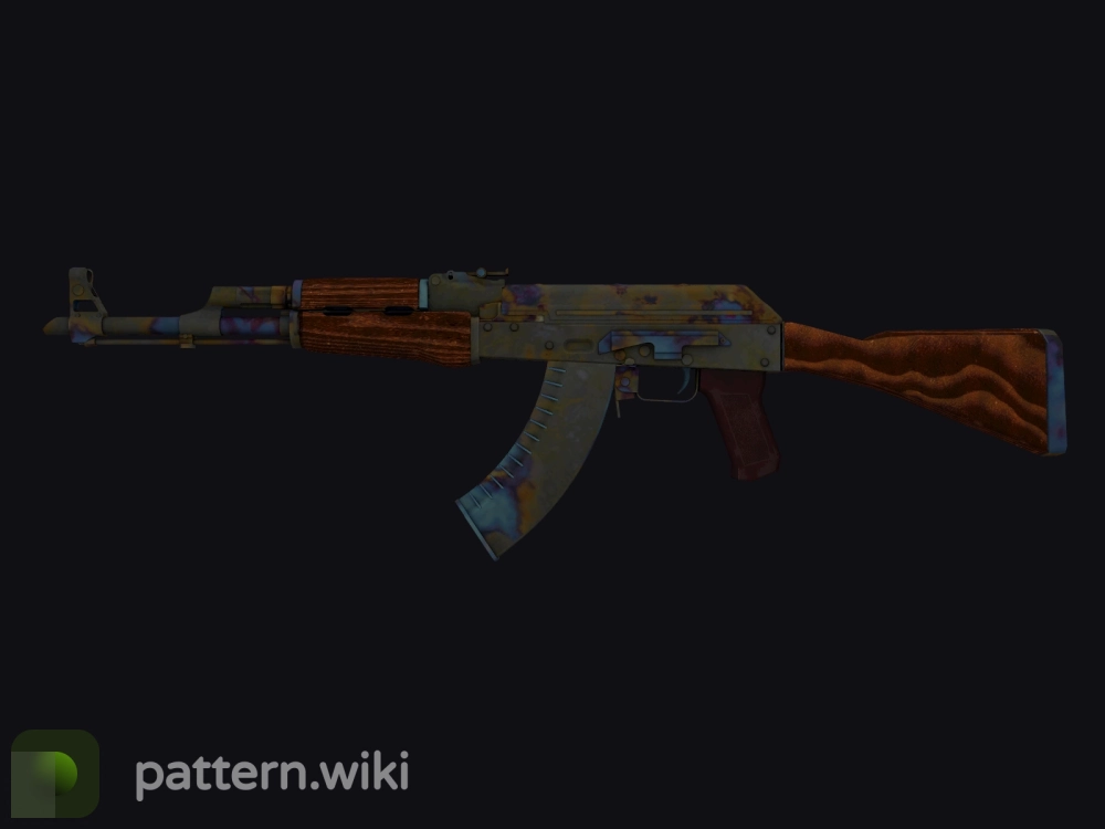 スイ　 AK47 AK-47 Case Hardened Seed 402 - pattern.wiki