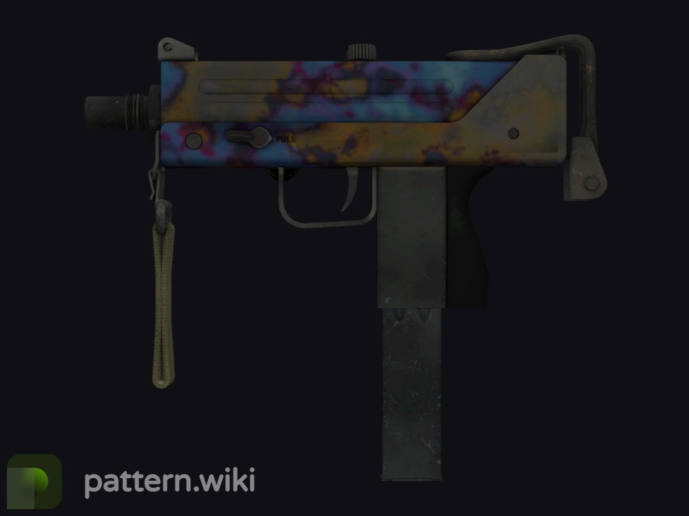 MAC-10 Case Hardened seed 730