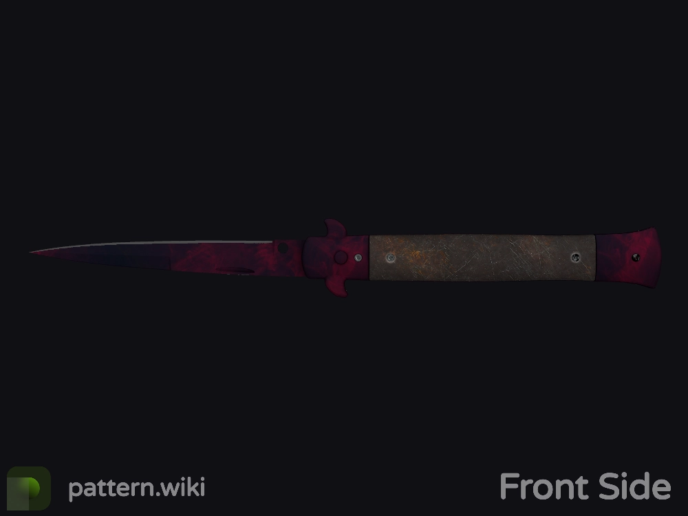 Stiletto Knife Doppler seed 952