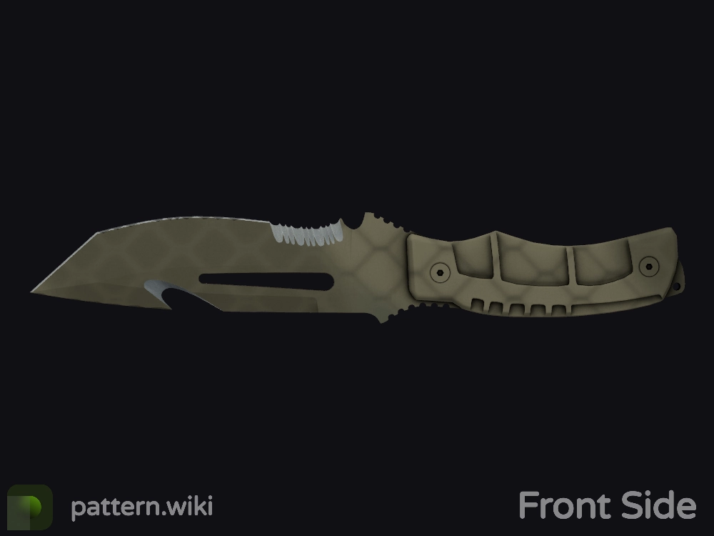 Survival Knife Safari Mesh seed 390