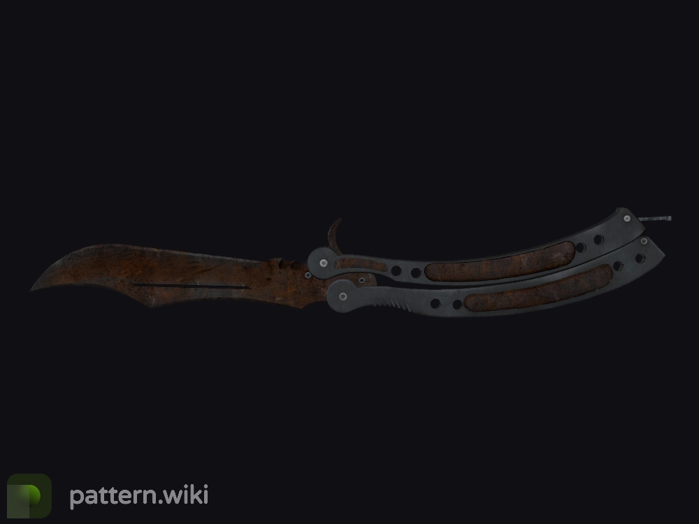 Butterfly Knife Rust Coat seed 719