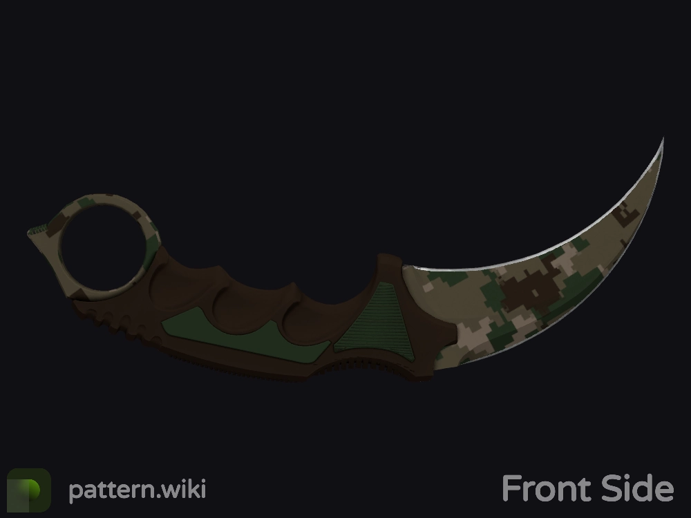 Karambit Forest DDPAT seed 673