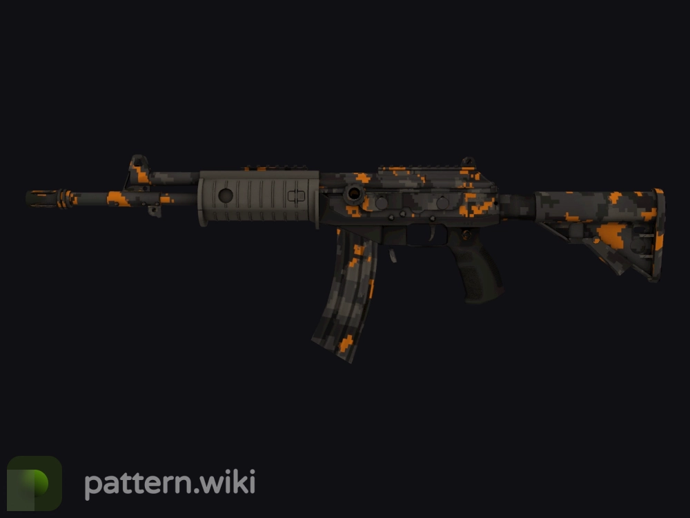 Galil AR Orange DDPAT seed 437