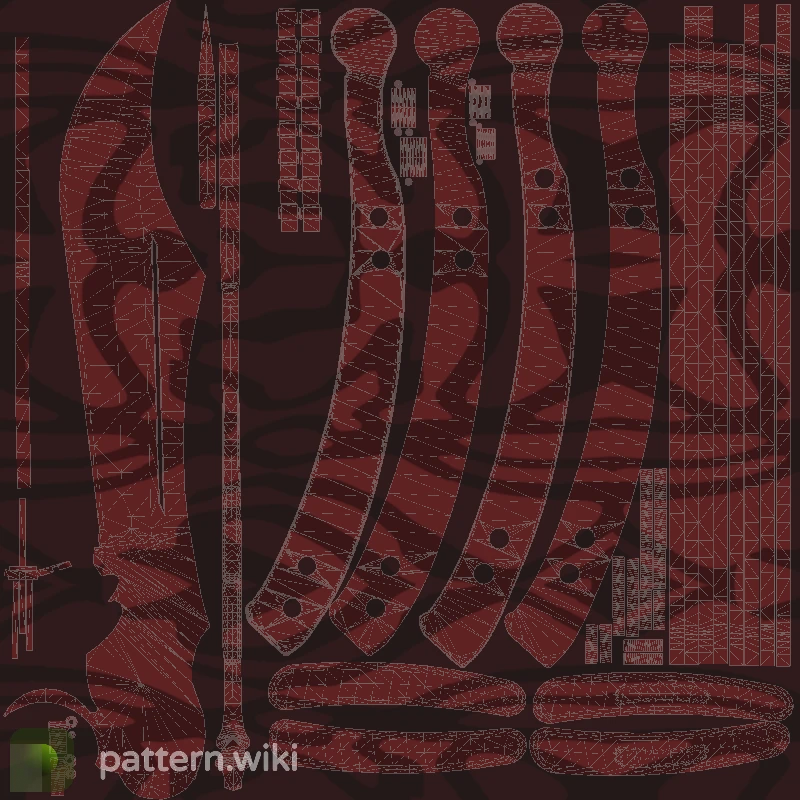 Butterfly Knife Slaughter seed 269 pattern template