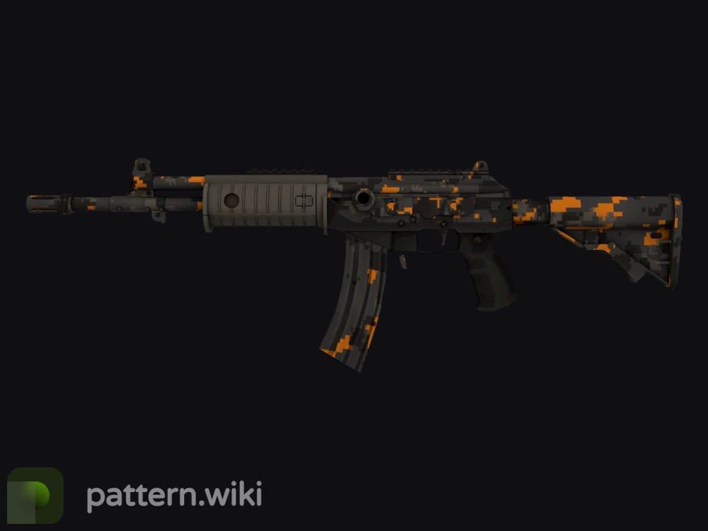 Galil AR Orange DDPAT seed 948