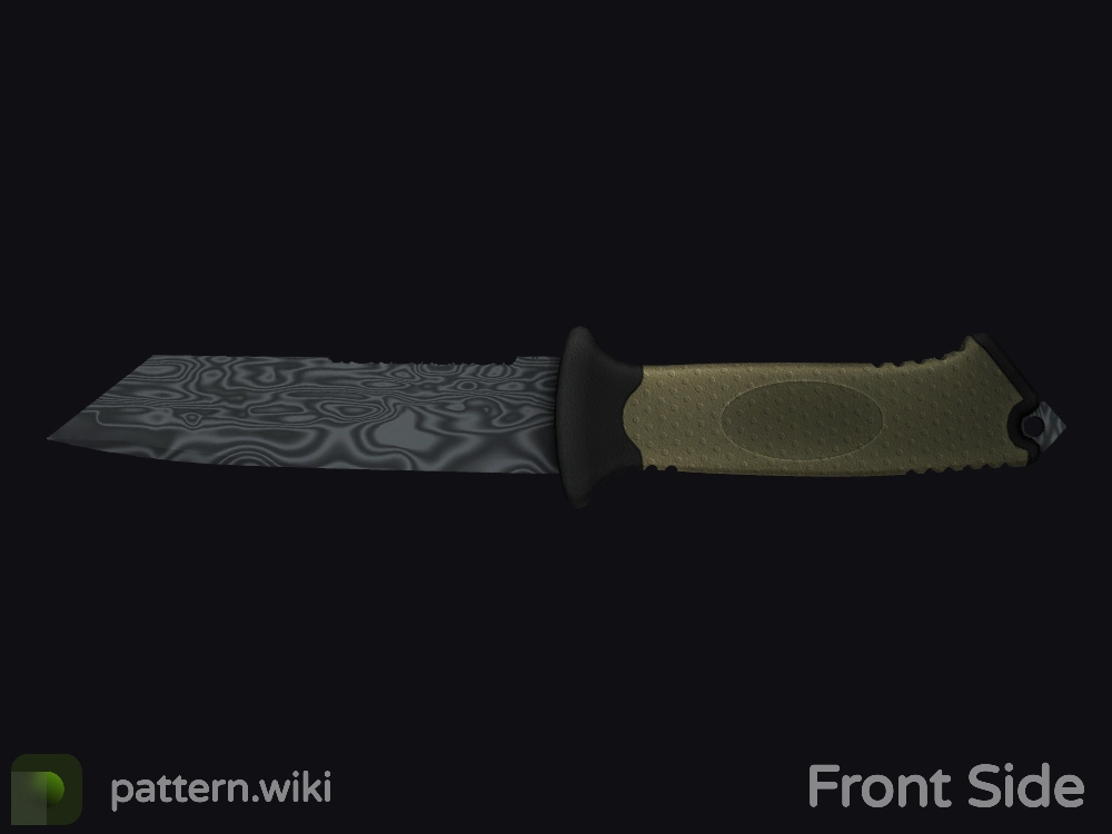 Ursus Knife Damascus Steel seed 673