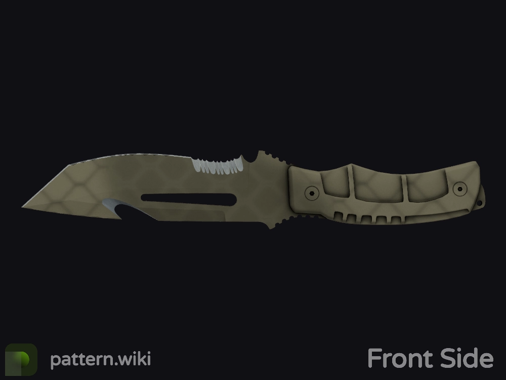 Survival Knife Safari Mesh seed 197