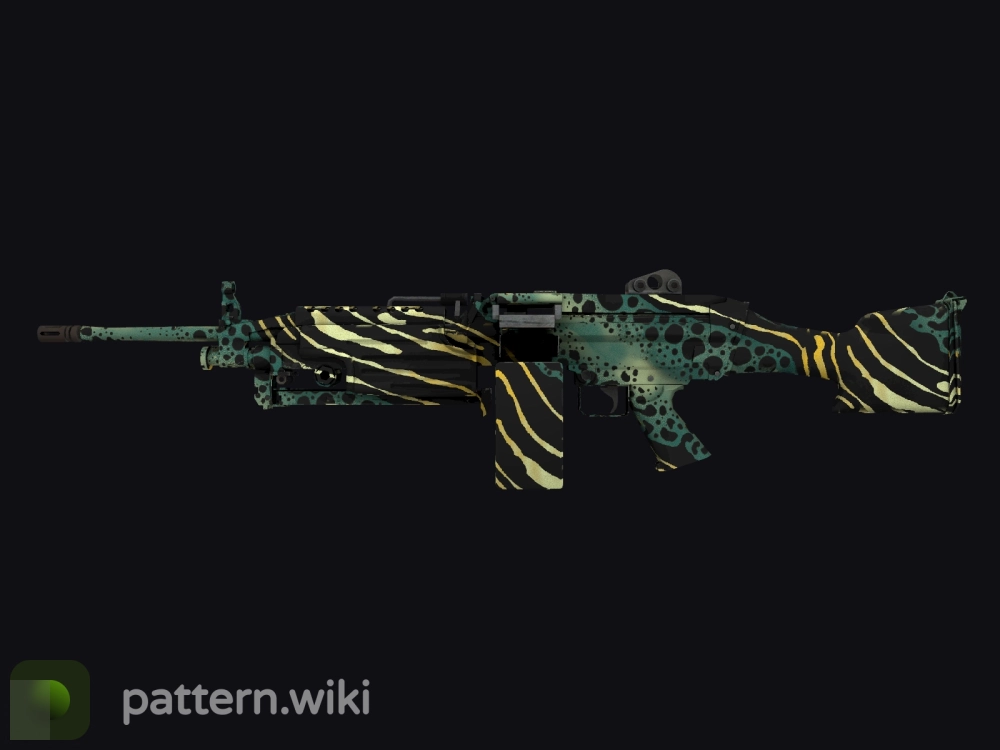 M249 Emerald Poison Dart seed 567