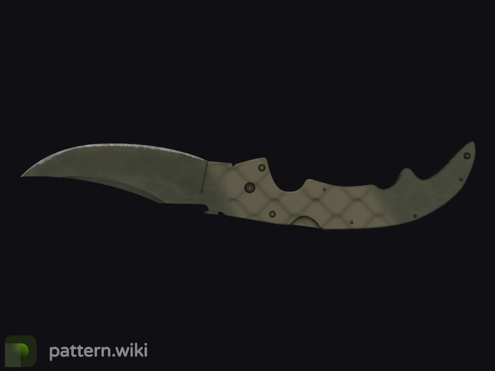 Falchion Knife Safari Mesh seed 808