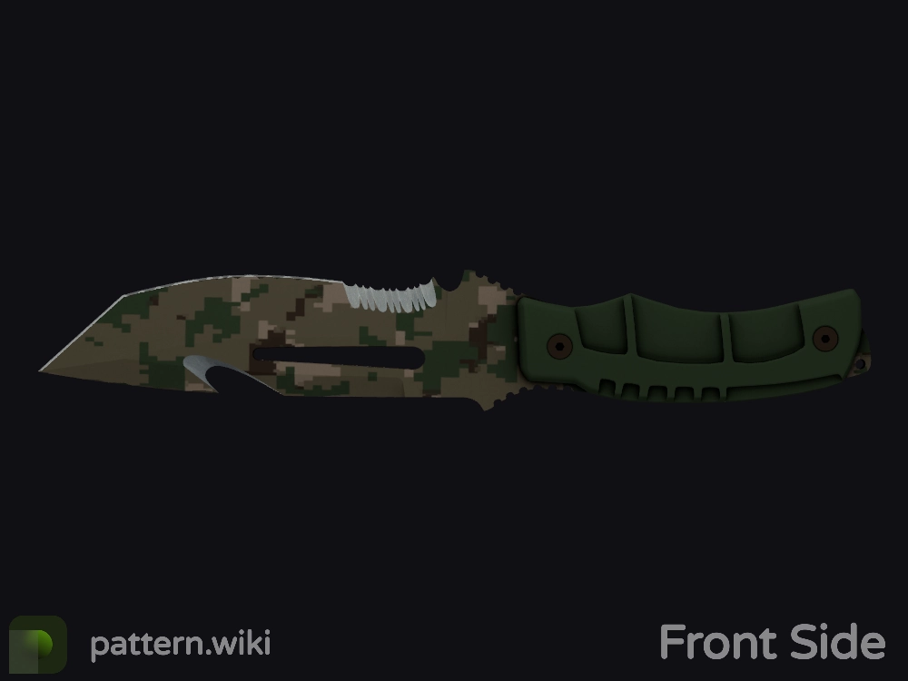 Survival Knife Forest DDPAT seed 314