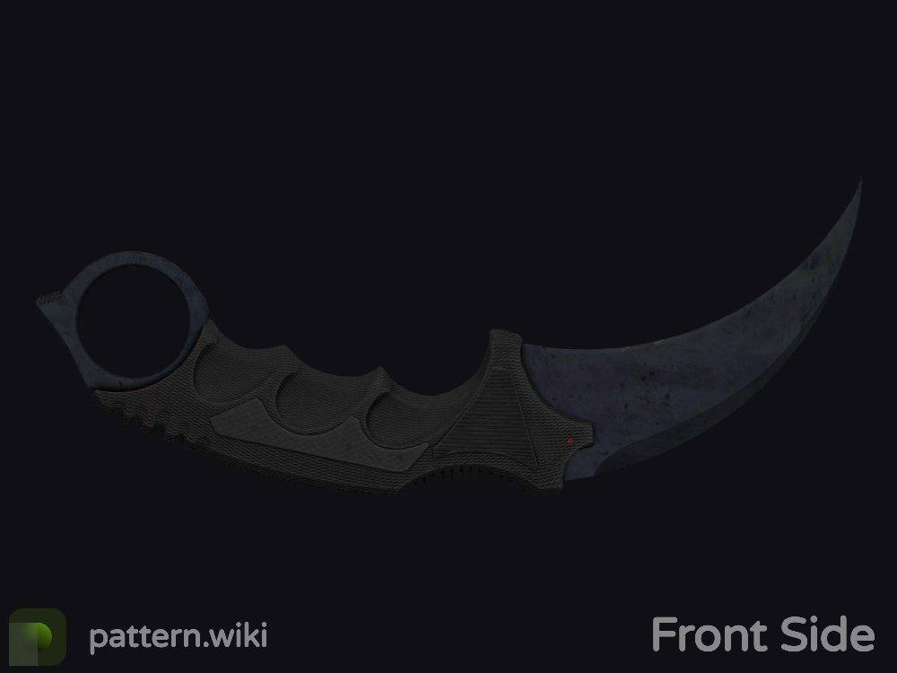 Karambit Blue Steel seed 687