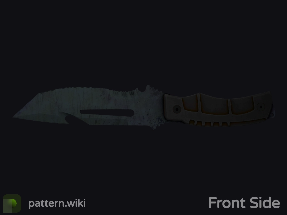 Survival Knife Blue Steel seed 799