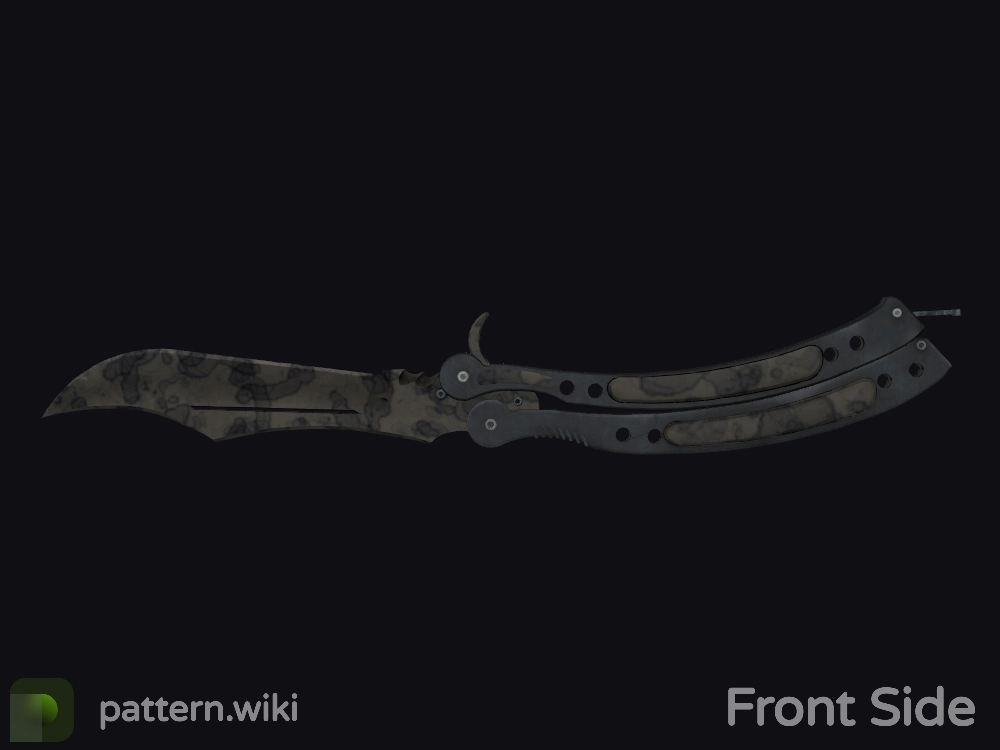 Butterfly Knife Stained seed 48