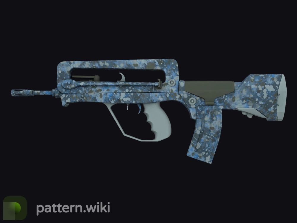 FAMAS Cyanospatter seed 688