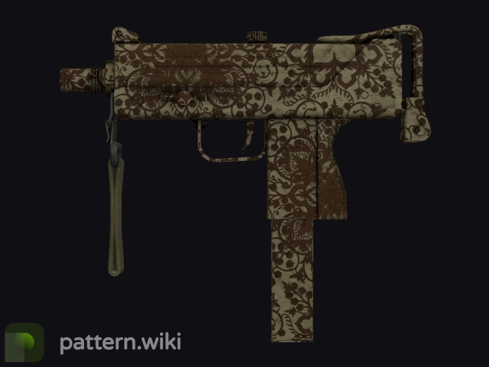 MAC-10 Sienna Damask seed 153