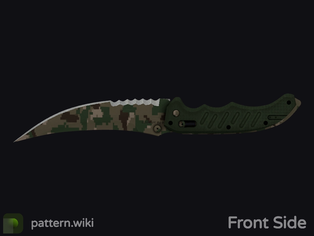 Flip Knife Forest DDPAT seed 340