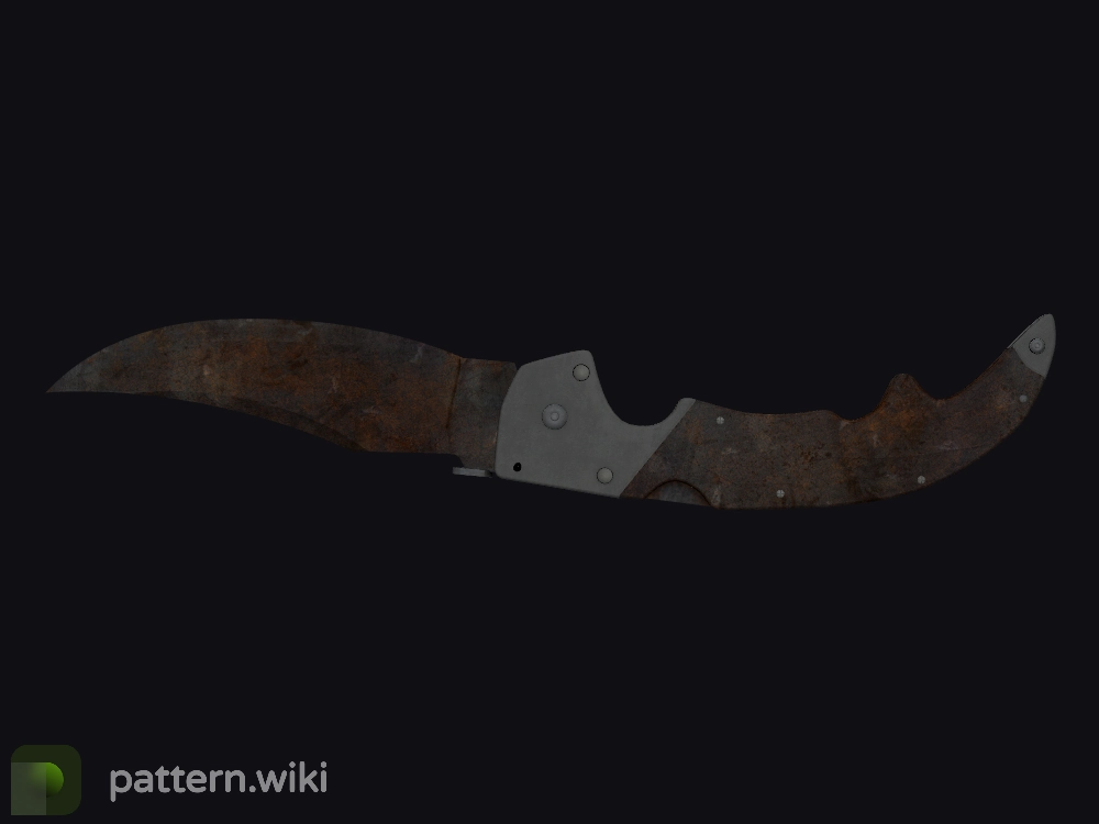 Falchion Knife Rust Coat seed 93