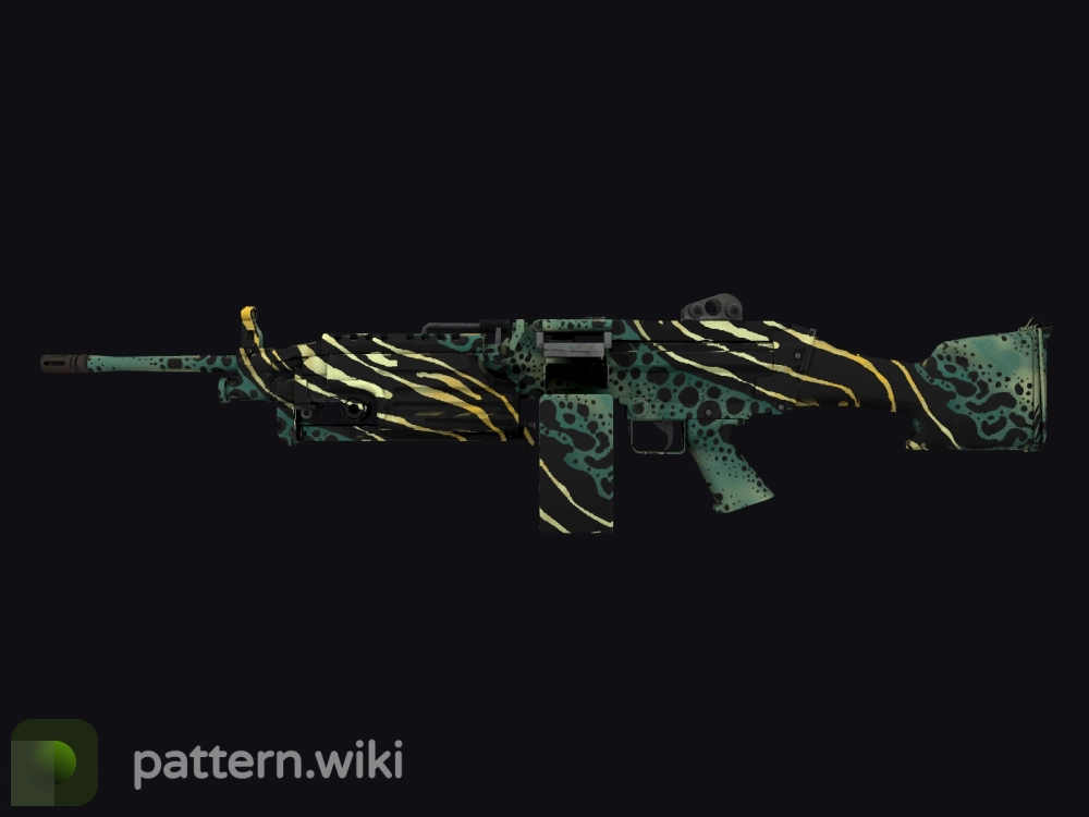 M249 Emerald Poison Dart seed 555