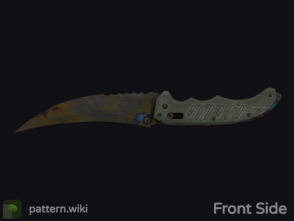 Flip Knife Case Hardened seed 931