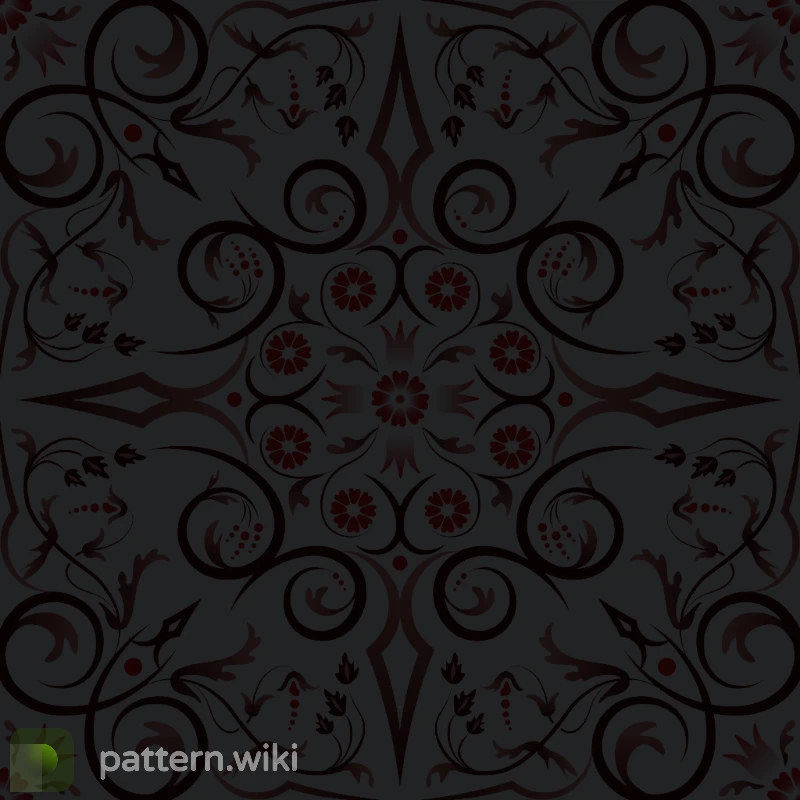 P250 Dark Filigree seed 0 pattern template