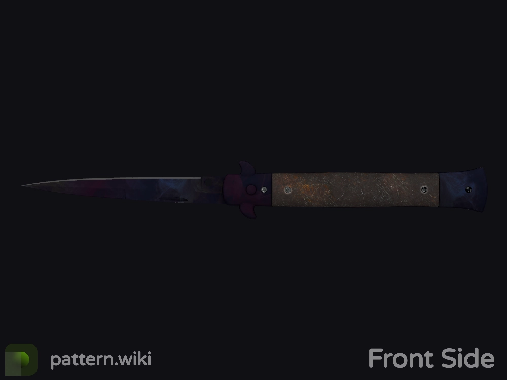 Stiletto Knife Doppler seed 285