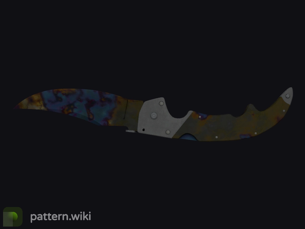 Falchion Knife Case Hardened seed 373