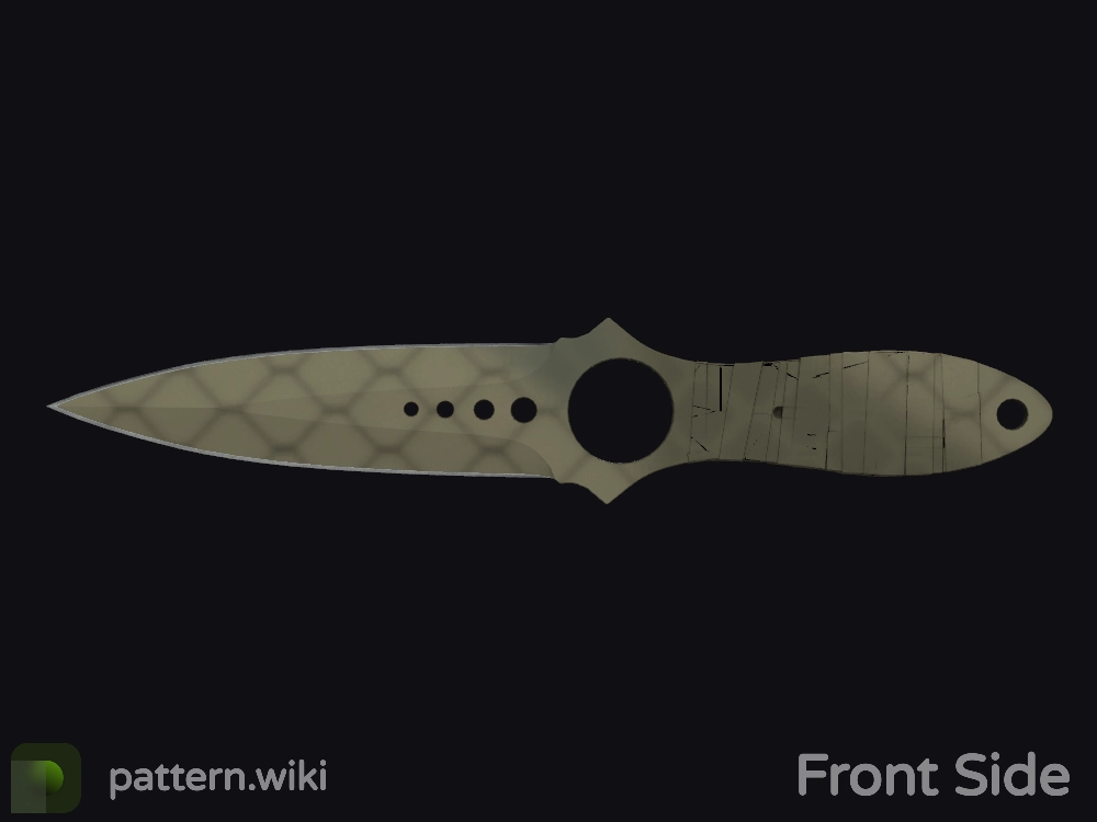 Skeleton Knife Safari Mesh seed 105