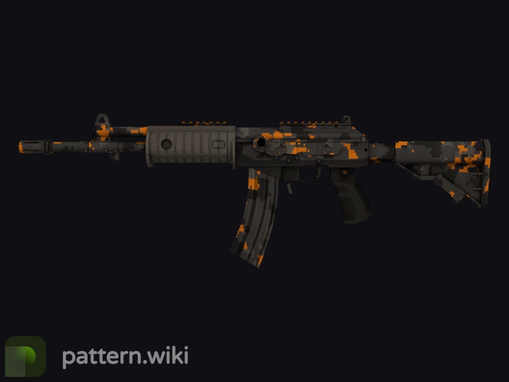 Galil AR Orange DDPAT seed 821