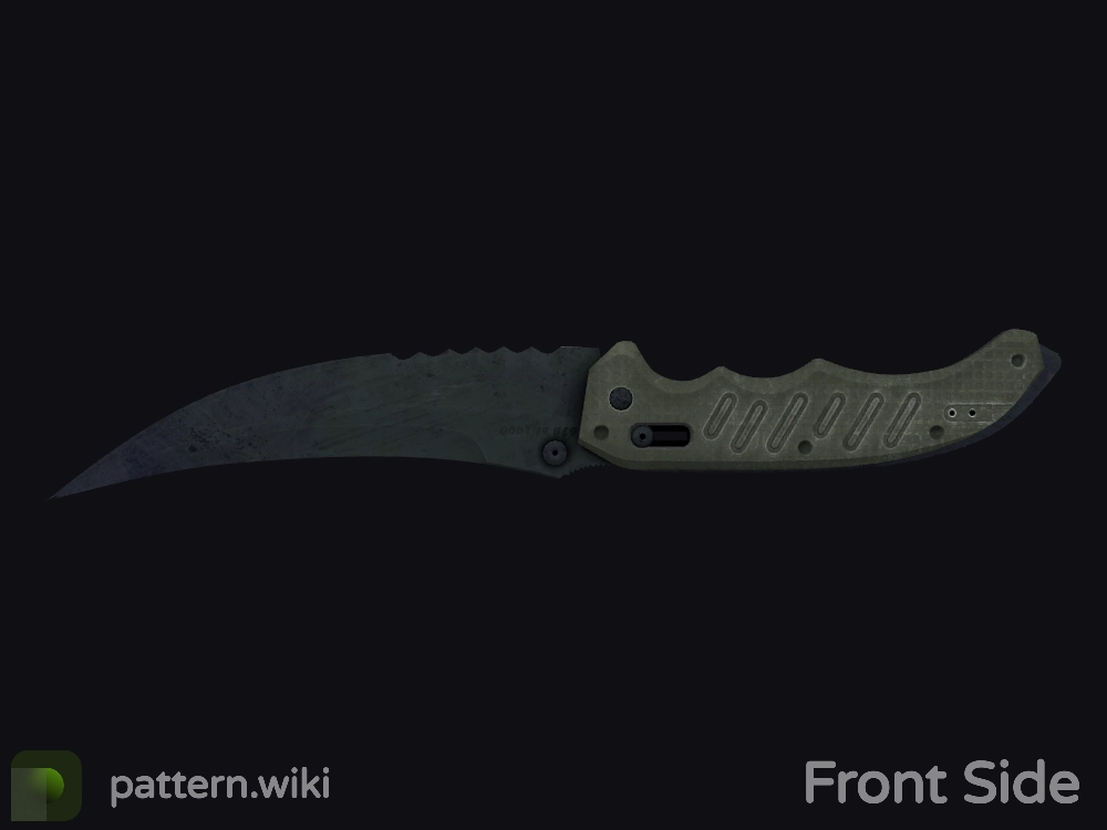 Flip Knife Blue Steel seed 539