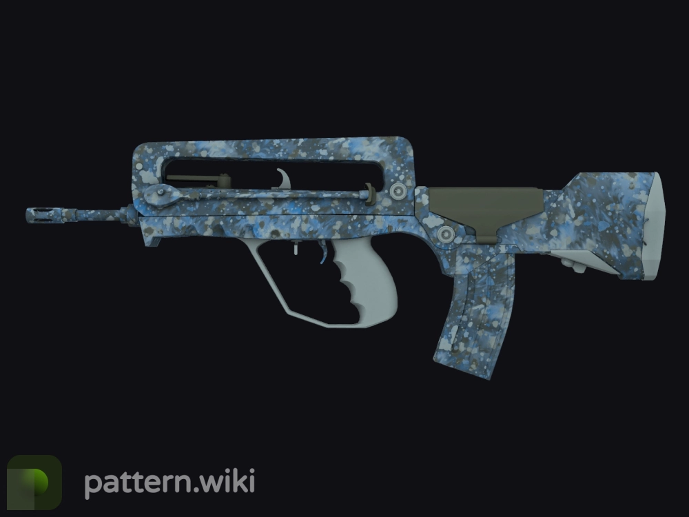 FAMAS Cyanospatter seed 907