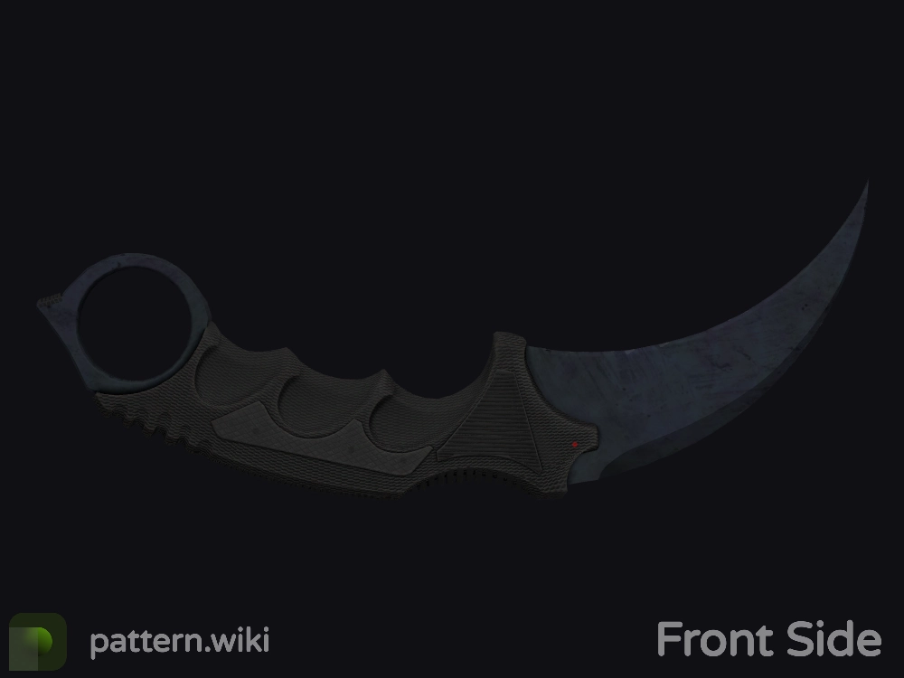 Karambit Blue Steel seed 584