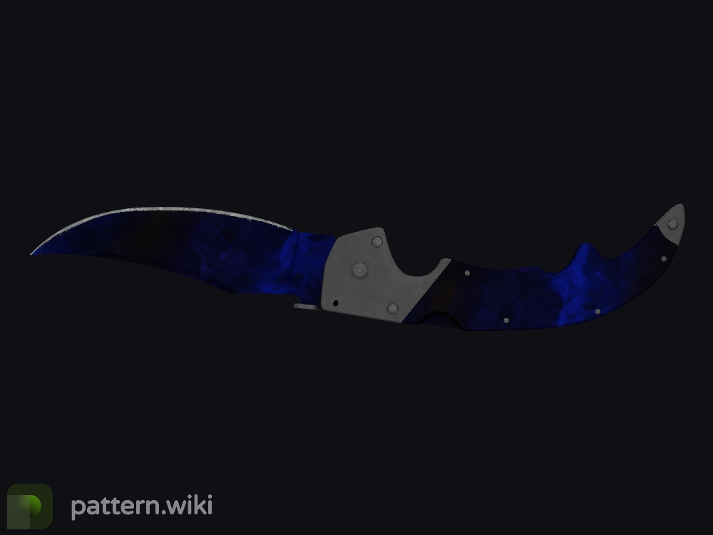 Falchion Knife Doppler seed 493