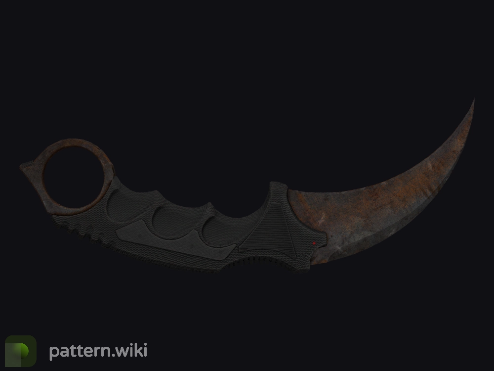 Karambit Rust Coat seed 452