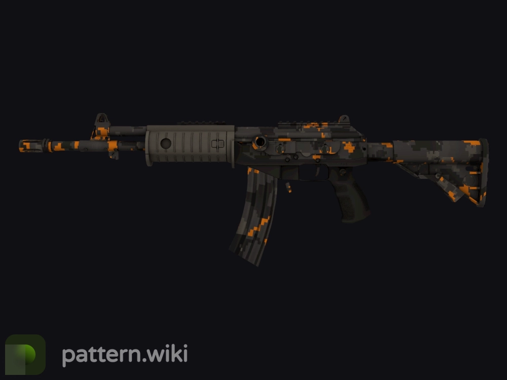 Galil AR Orange DDPAT seed 829